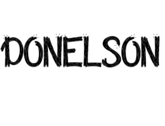 Donelson Font Preview