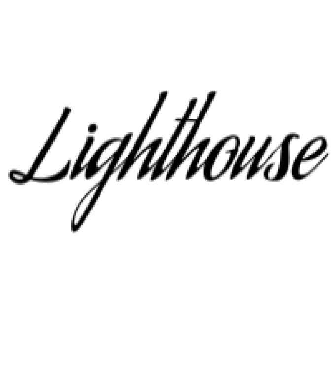 Lighthouse Font Preview