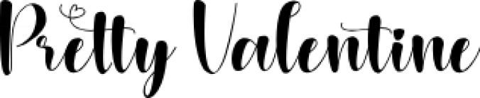 Pretty Valentine Font Preview