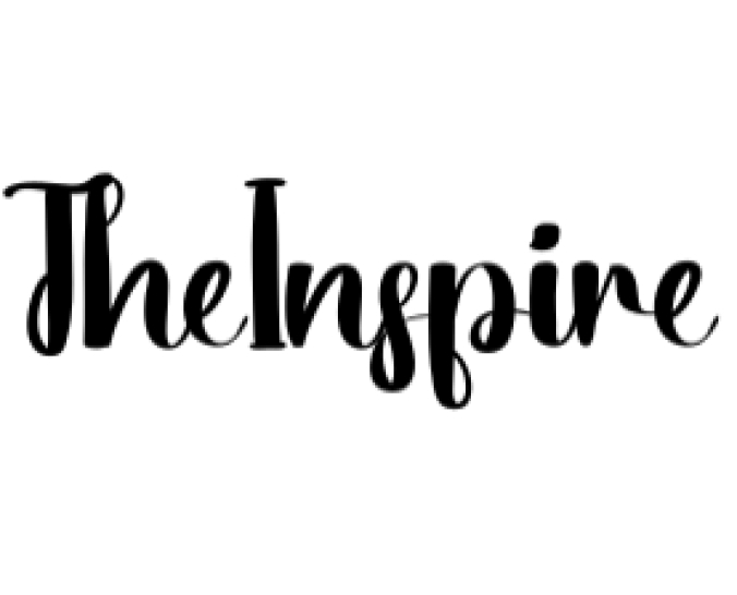 The Inspire Font Preview