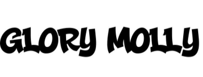 Glory Molly Font Preview