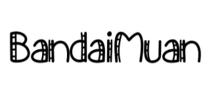 BanDai-Muan Font Preview