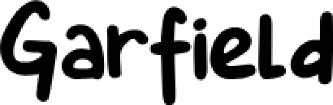 Garfield Font Preview
