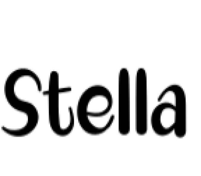 Stella Font Preview