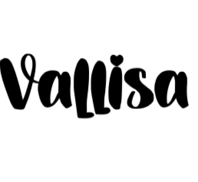 Vallisa Font Preview