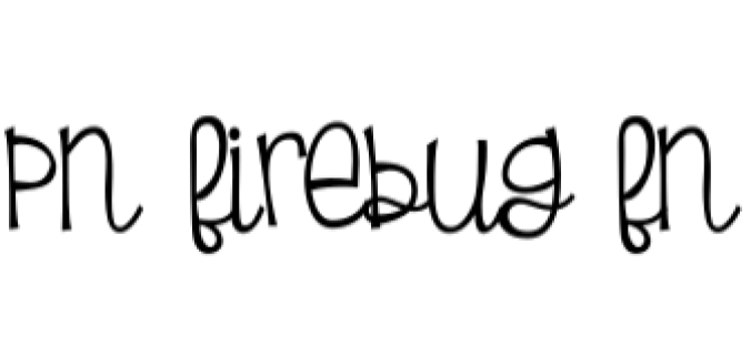 Firebug Font Preview