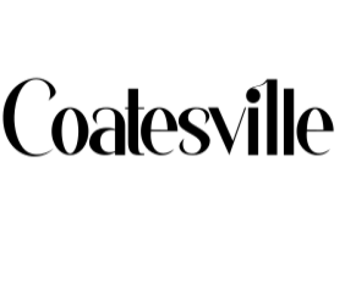 Coatesville Font Preview