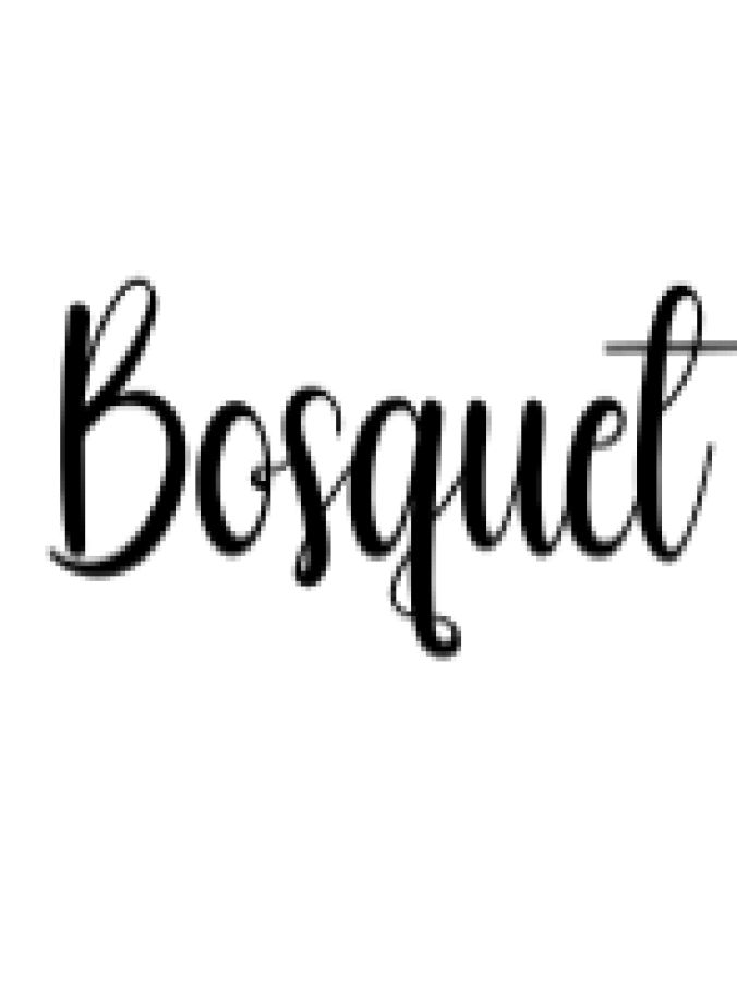 Bosquet Font Preview