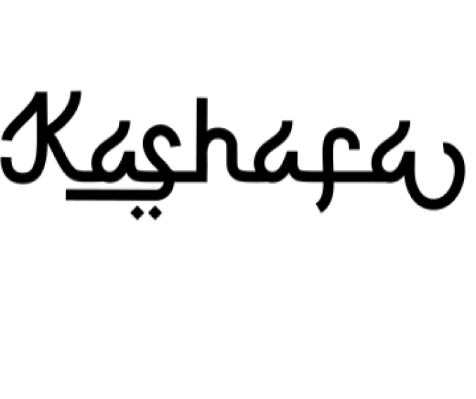 Kashafa Font Preview
