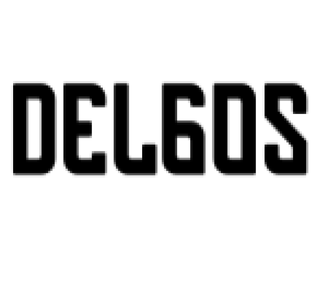 Delgos Font Preview