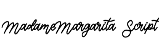 Madame Margarita Font Preview