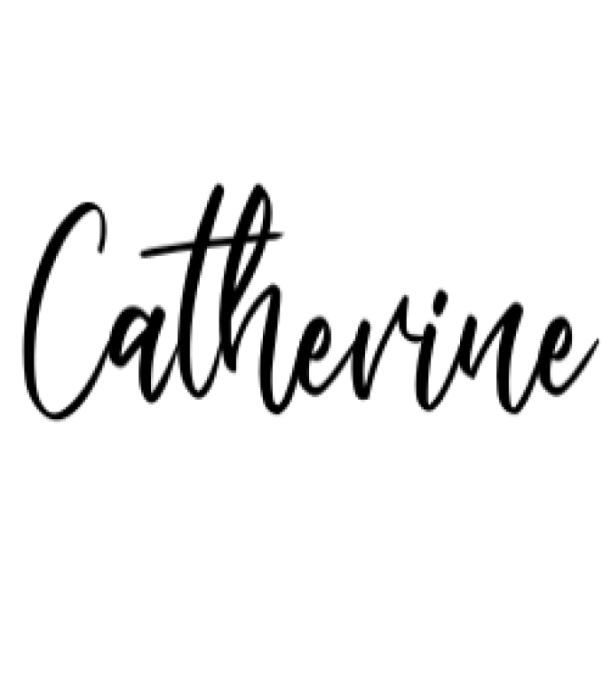 Catherine Font Preview