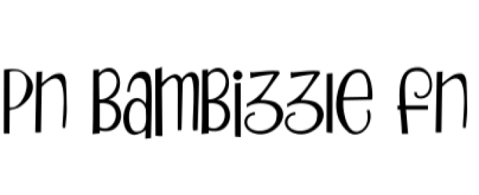 Bambizzle Font Preview