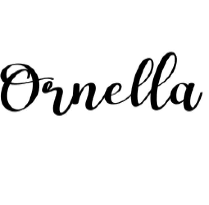 Ornella Font Preview