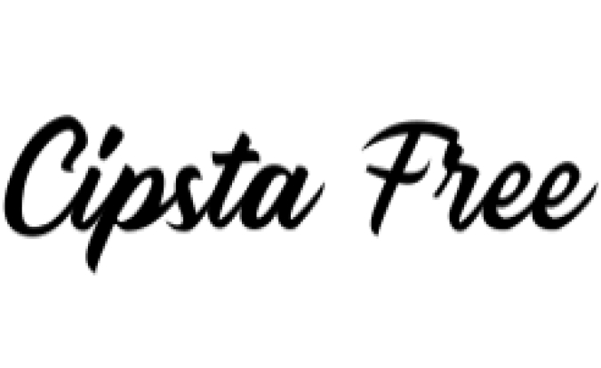 Cipsta Font Preview