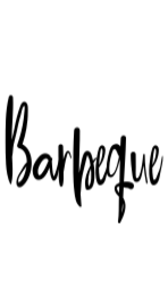 Barbeque Font Preview