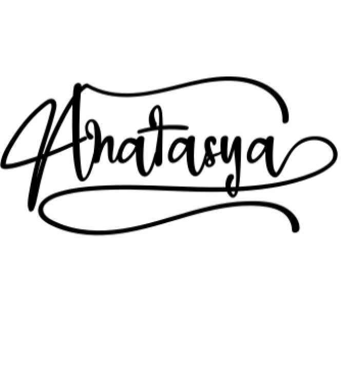 Anatasya Font Preview