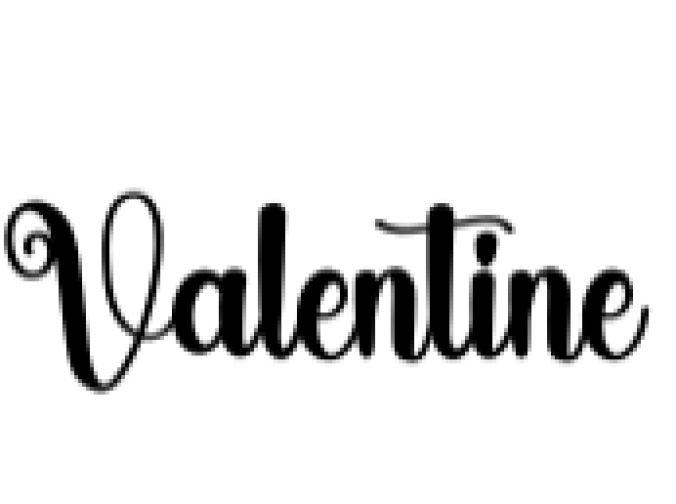 Valentine Font Preview