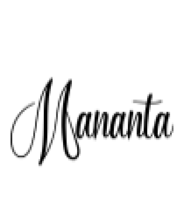 Mananta Font Preview