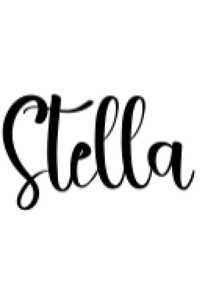 Stella Font Preview