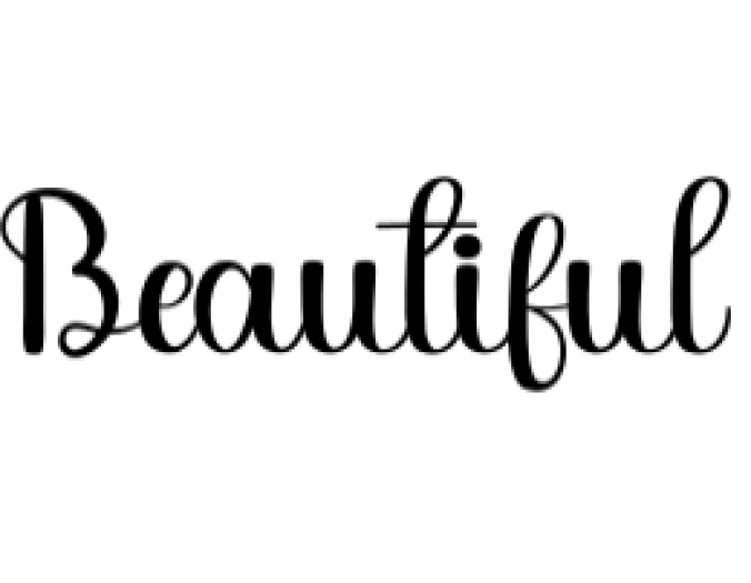 Beautiful Font Preview