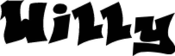 Willy Font Preview