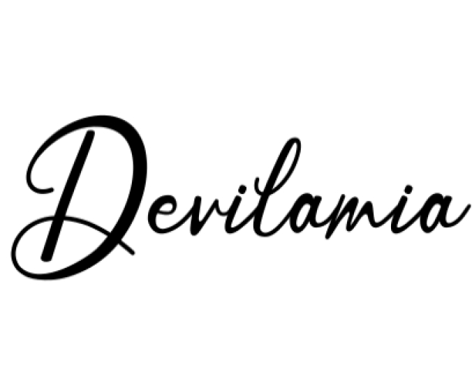 Devilamia Font Preview