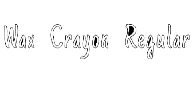 Wax Crayons Font Preview