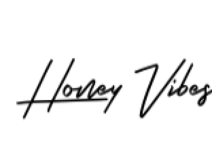 Hooney Vibes Font Preview