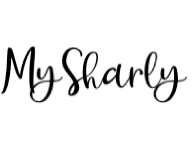 Treasure My Sharly Font Preview