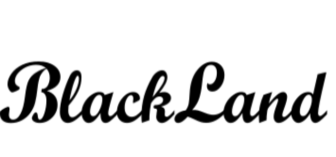 Black Note Font Preview