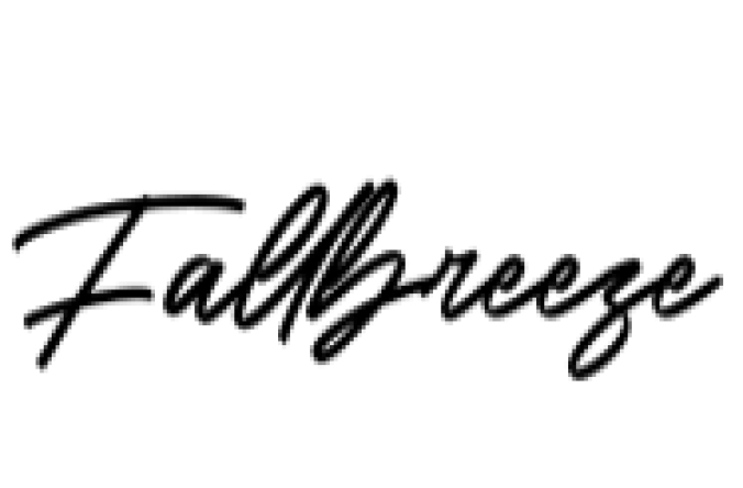 Fallbreeze Duo Font Preview
