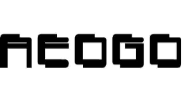 Aeogo Font Preview