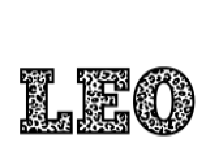 Leo Font Preview