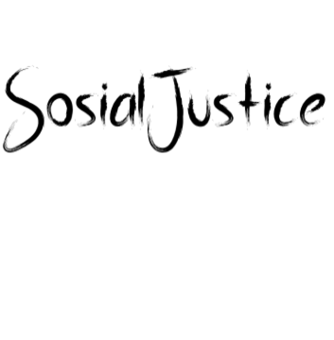 Sosial Justice Font Preview