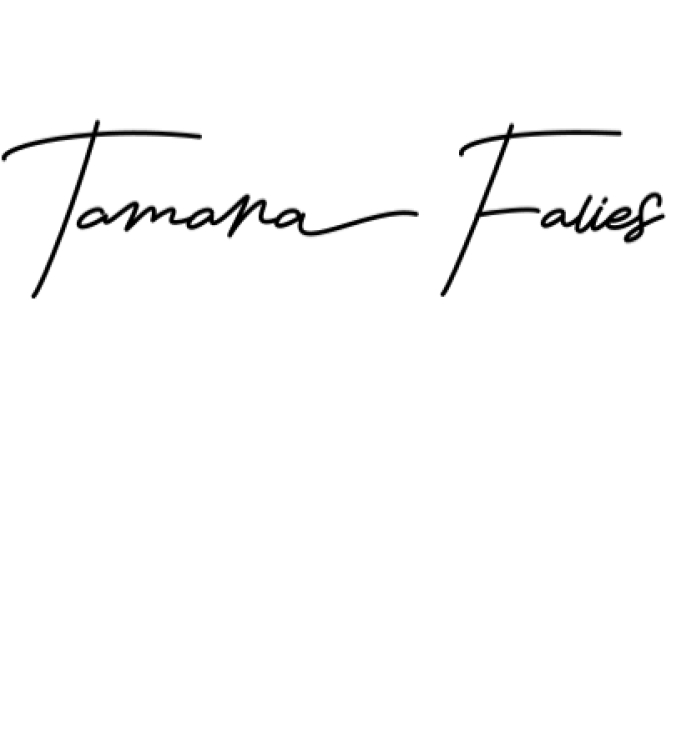 Tamara Falies Font Preview
