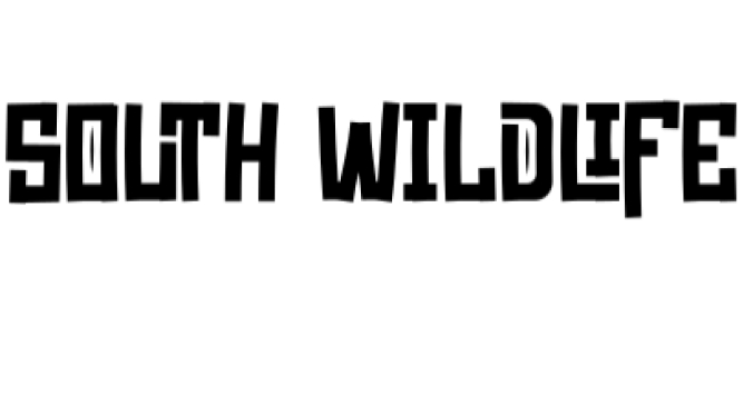South Wildlife Font Preview