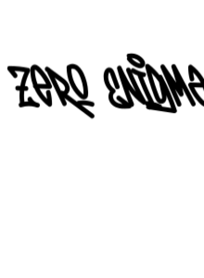 Zero Enigma Font Preview