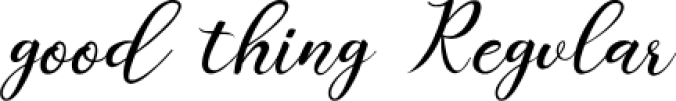 Good thing Font Preview