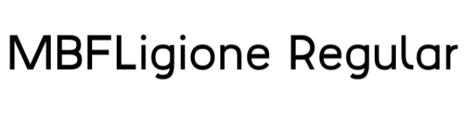 Ligione Font Preview