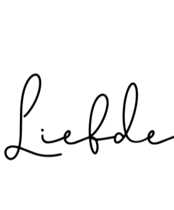 Liefde Font Preview