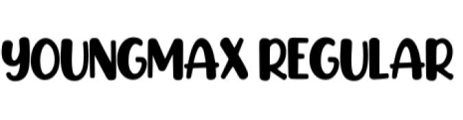 Young Max Font Preview