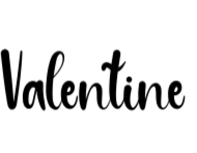 Valentine Font Preview