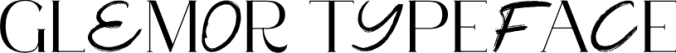 Glemor Typeface Font Preview