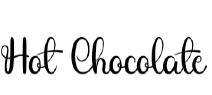 Hot Chocolate Font Preview