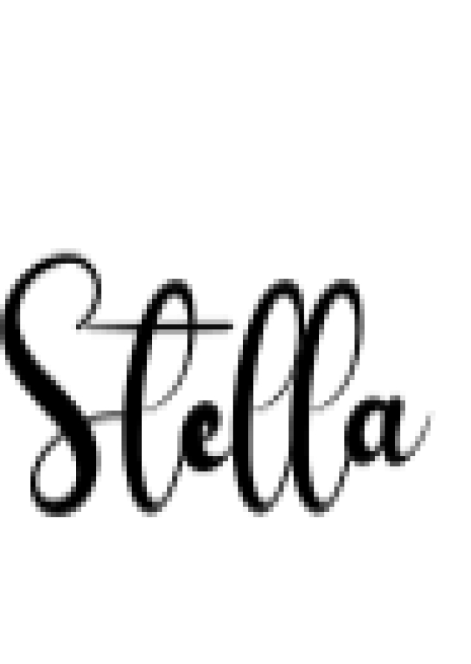 Stella Font Preview