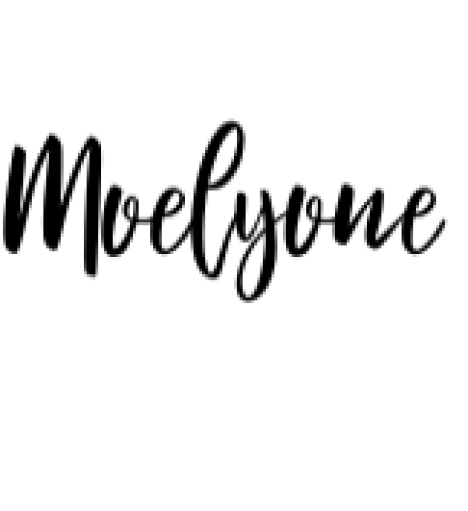 Moelyone Font Preview