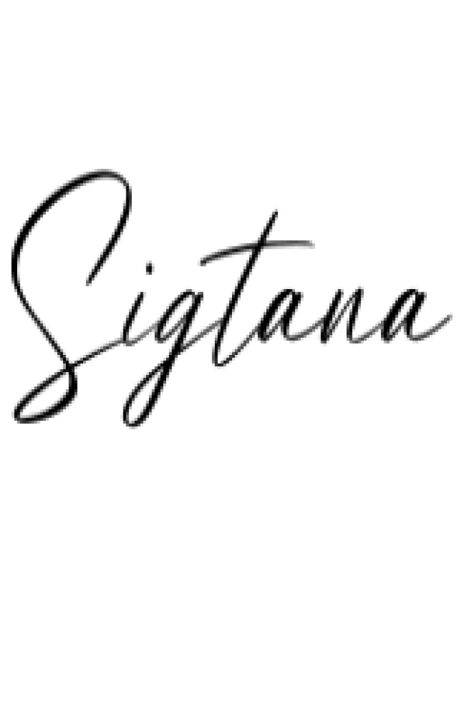 Sigtana Font Preview