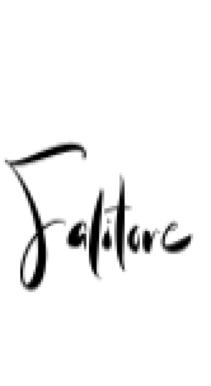 Falitore Font Preview