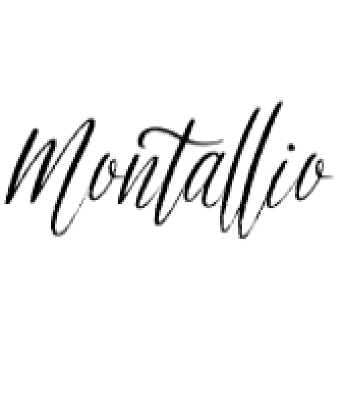 Montallio Font Preview